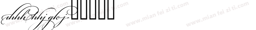 Bickham Two字体转换
